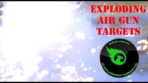 TARGETS - Firebird Air Flash Exploding Air Gun Targets - Solware Christmas Special Day 2