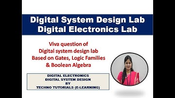 Viva Questions of Digital system Design Lab KEC 352 | Viva question of Digital Electronics Lab