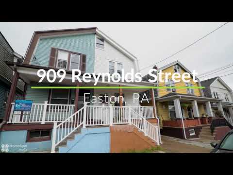 909 Reynolds Street, Easton, PA home video tour