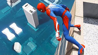 GTA 5 Ragdolls Spiderman Jumps/Fails (Euphoria Physics/Compilation) #27