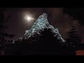 Disneyland - Blue Moon over the Matterhorn. Filmed in 4k.