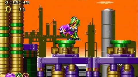 Sonic Classic Heroes: Rise of the Chaotix- Oil Ocean Zone