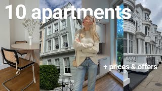 Apartment Hunting in London | Viewing 10 Apartments