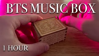 1 Hour Relaxing BTS Music Box for Sleeping and Studying