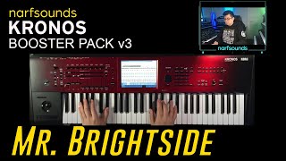 Mr. Brightside The Killers | Keyboard Synth Cover Sounds | Korg Kronos Booster Pack v3