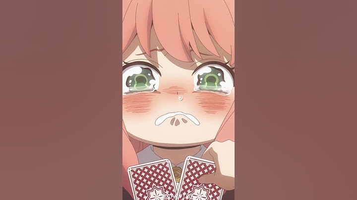 Anya wanted to win😂❤️Anya and Demian are playing cards | #anime - Spy x Family