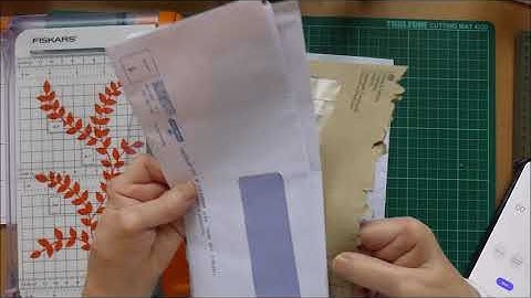 #roxysweeklychallenge, Ep 7 Window envelope pockets