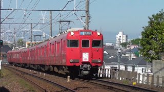名鉄6036F+6826F 773ﾚ急行新鵜沼 犬山口駅通過