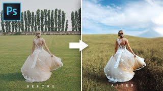 How To Change Background in Photoshop | Photoshop Tutorial
