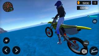 Beach Water Surfing Games: Bike Race screenshot 5
