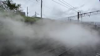 秩父鉄道からの車窓御花畑〜影森間の一部　西武秩父駅通過