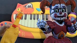 FNAF SONG - JOIN US FOR A BITE (JT MUSIC) (CAT PIANO, CHICKEN, DRUM CALCULATOR COVER) chords