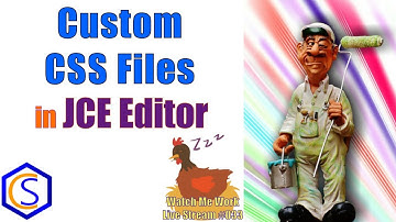 Add Your Custom CSS Styles to the Style Dropdown in JCE Editor Joomla - 👀 Watch Me Work 033