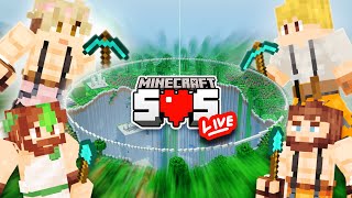 Battle For The BIG Hole | Minecraft SOS LIVE