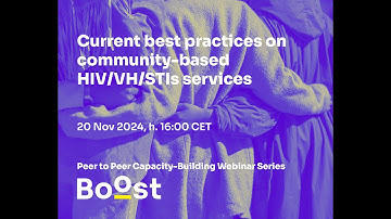 Current best practices on community-based HIV/VH/STIs services