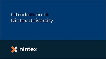 Introduction to Nintex University