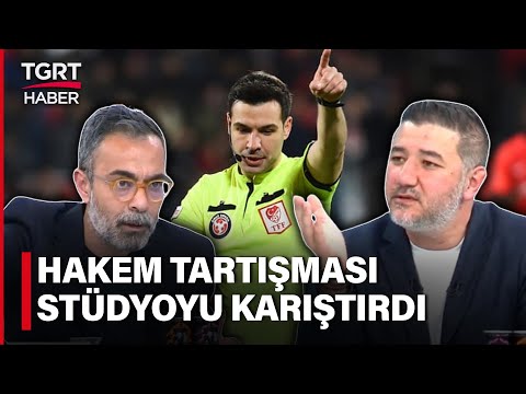 Derbi Yayınında Gergin Anlar! Ahmet Ercanlar ve Ali Naci Küçük Arasında Hakem Tartışması Çıktı