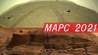 Передвижение ровера NASA Персеверанс, стереосъемка с Марса. панорамы Кьюриосити, и другие миссии