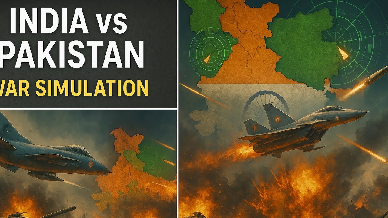 India vs Pakistan War Simulation: What If It Happened in 2025?