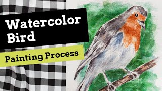 youtube watercolor painting birds 8