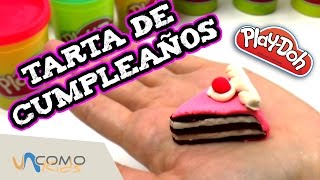 Tarta De Pleaños Con Plastilina