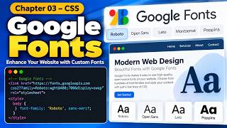 Google Fonts Tutorial | Add Custom Fonts to Your Website with CSS