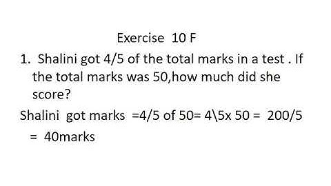Class 4, Mathematics Word Sums Based on Fractions by Minakshi Beri