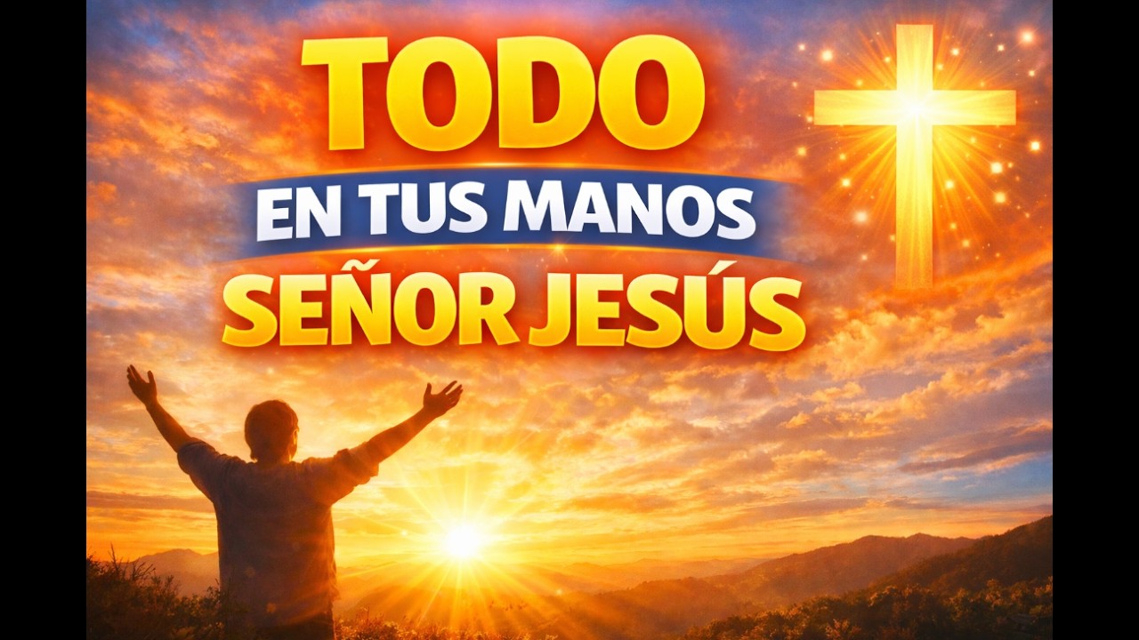 🔥 ORACION DE LA MAÑANA ¡🙏✨ Todo en tus manos señor, Jesús