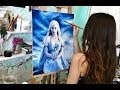 Game of Thrones: Painting Khaleesi ♕ timelapsed art