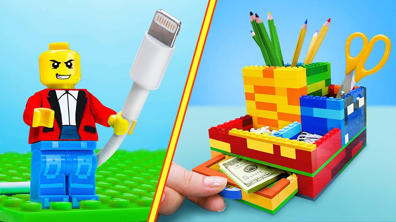 16 Ways To Recycle Your Old Toys / 16 Ways To Reuse Lego - Youtube
