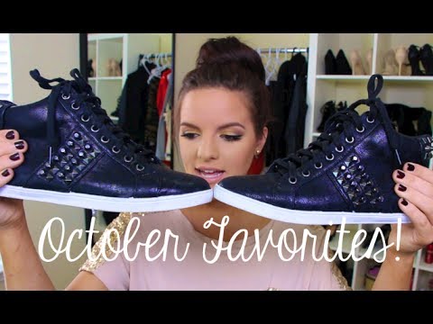 October Favorites! Beauty & Fashion skincare routine order