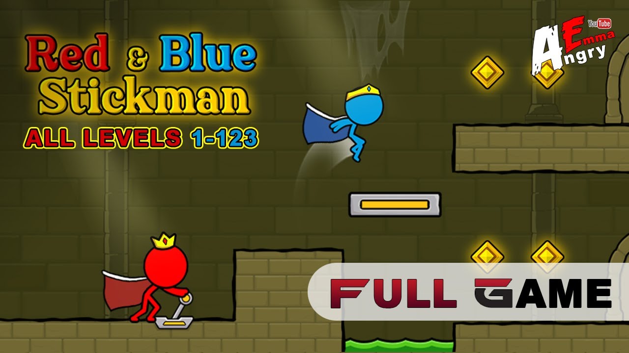 Red and Blue Stickman 2 for Android - Free App Download