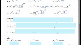 Alice Quiz #1 Review KEY