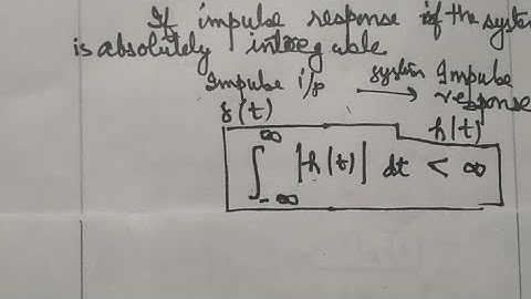 signals and systems- stable and unstable systems |explained with examples