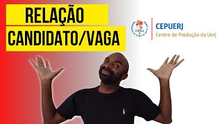 🔴⚠Relação Candidato / Vaga - UERJ 2022⚙🔩