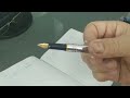 Чернильная ручка из СССР. Ручка с золотым пером.