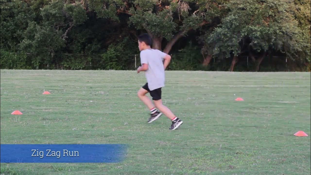 Zig Zag Running Drill YouTube