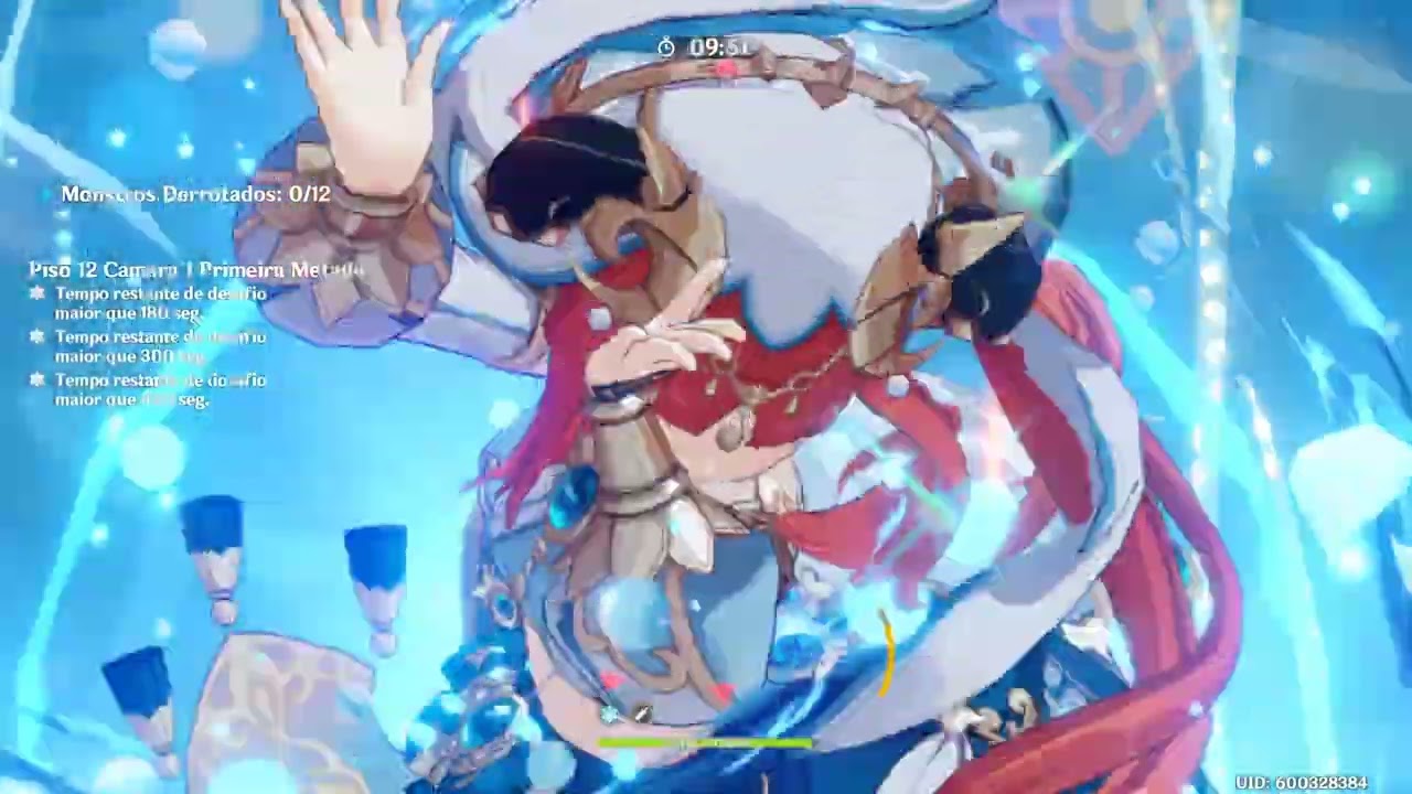 New 3.7 Spiral Abyss│ Eula Carry & Nilou bloom - Genshin Impact