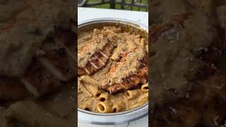 Garlic Parm Chicken Pasta