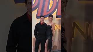 Tom Holland and Zendaya for Spider-Man Brand New Day photo call in Madrid, Spain #tomdaya #spiderman