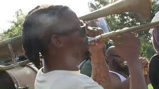 Fathers Day second line brings music to Central City