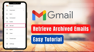 How to Retrieve Archived Emails in Gmail App ! (2023)