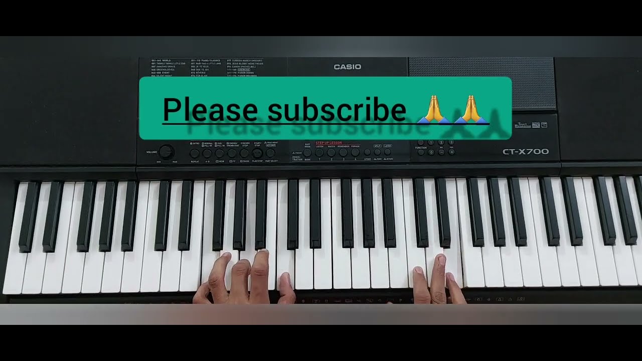 How to play Happy birthday On piano by Atharva YouTube