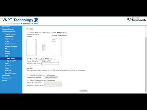 Video Hướng dẫn cấu hình tên miền Vinaddns.com trên Gpon VNPT - youtube