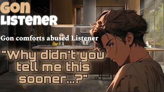 Gon comforts abused Listener ll Gon x Listener ll screenshot 5