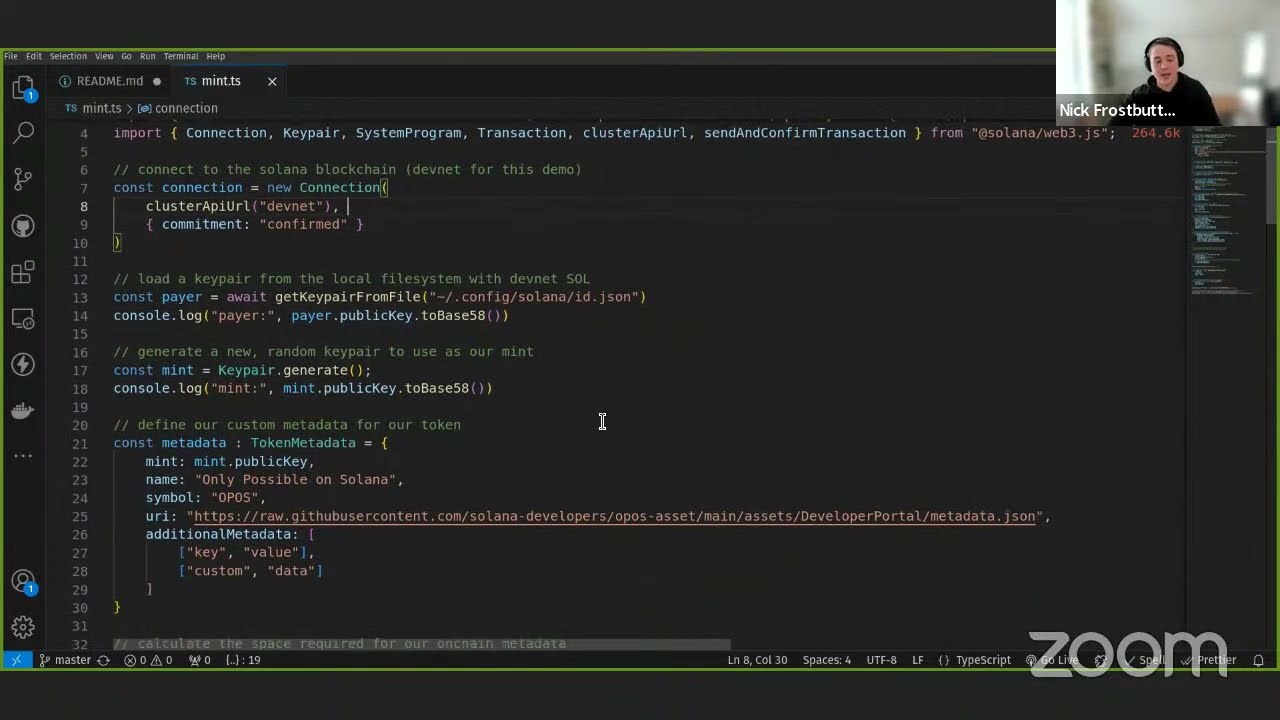 Token Extensions on Solana - Token Metadata Developer Workshop