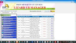 Phần mềm quản lý văn bản Lizard VB Manager - tổng quan cách sử dụng trailer lizard vb manager screenshot 1