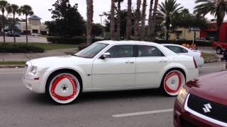White 300C on 26" Forgiato's