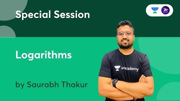 Logarithms | General Aptitude | By Saurabh Thakur | GATE 2022