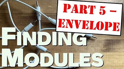 4 Eurorack DIY Envelope Generator Suggestions for your Modular Synth